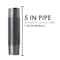 Ace Trading - Nipple 1 in. MIP each X 1 in. D MIP Black Steel 5 in. L Nipple 300UP1X5 - alternate 5