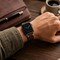 Elegani Vintage Oil Leather Band Compatible with Apple Watch 41mm, Brown, Rose Gold Buckle LOT2-BRN-RGD-41 - alternate 4