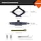 Av Steel Scissor Jack, 1.5 Ton Capacity, Heavy-Duty Car Jack Kit AV - 150103S - alternate 4