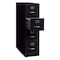 Hirsh 28-1/2" W 4 Drawer Vertical File Cabinet, Black, Letter 18773 - alternate 6