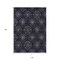 Homeroots 10' X 14' Purple Charcoal And Gray Medallion Washable Indoor Outdoor Area Rug 587721 - alternate 6