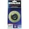 Dico Nyalox 3'' White Nylon Non-Abrasive Drill-Mounted Brush 7200091 - alternate 1