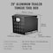 Vevor Trailer Tongue Tool Storage Box 29x16.2x18 inch Aluminum Alloy + Lock Keys JL-TB09-4 - alternate 3