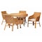 Bali & Pari Tudor Natural Rattan Dining Set 262-14188-13944-ZORO - alternate 1