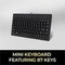 Adesso Adesso EasyTouch AKB-110B Mini Keyboard - PS/2, USB - 87 Keys - Black AKB-110B - alternate 6