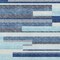 Homeroots 3' X 5' Blue Gray And Ivory Striped Washable Indoor Outdoor Area Rug 613260 - alternate 6