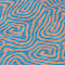 Homeroots 9' X 12' Teal Blue And Pink Abstract Washable Indoor Outdoor Area Rug 599842 - alternate 6