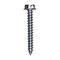 Auveco 8 x 1 1/4in Slotted Hex Washer Head Tapping Screw Zinc, 100PK 3379 - alternate 1