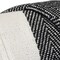 Homeroots Black and White Woven Cotton Striped Throw Blanket 478676 - alternate 6