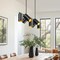 Z-Lite Lumina Matte Black 7 Light Linear Chandelier 7520-7L-MB - alternate 4