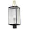 Nuvo Holden, Outdoor Post Lantern, Gold and Black Finish, Clear Glass 60/8504 - alternate 6