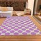 Homeroots 5' X 8' Blush And Ivory Polka Dot Washable Indoor Outdoor Area Rug 614876 - alternate 8