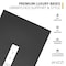 Anzzi 59 in. x 32 in. Barrier-Free ShowerBase in Black with Center Drain, SMC Construction, Slip-Resistant SB-AZ408C-BL - alternate 9