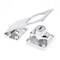 Prime-Line Door and Gate Safety Hasp Hinge Latch with Keyed Twist Knob Lock 3-3/4 inch with Screws Chrome U 117204 - alternate 1