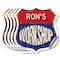 Signmission Ron's Workshop, 4 inch X 4 inch, Vinyl Decal, 5PK SHI-D-5PACK-4-489-RON - alternate 1