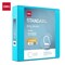 Deli Std Duty View Binder 3in, Letter, D-Ring, PVC-Free, Light Blue, 6PK CF570-LB - alternate 1