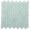 Apollo Tile Blizzard Blue 12 in x 12 in Glass Glossy Floor and Wall Mosaic Tile 5 sqft/case, 5PK APLPN88047A - alternate 1