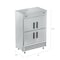 Koolmore 54 in. Commercial Stainless Steel Solid Half Door Reach-In Freezer, 47 cu. ft. RIF-2D-SSHD - alternate 5