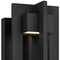 Homeroots Black LED Dimmable Outdoor Hanging Light 713117 - alternate 5