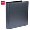 Deli Economy View Binder 1in, Letter, 3-Ring, 2 Pockets, Black, 12/Box, 12PK CF561-BK - alternate 1