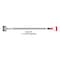 Roberts Replacement Stretcher Tube, Steel, 36 in L 10-230-10 - alternate 5