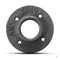 Ironwerks Designs 1-1/4" Black Malleable Iron Premium Floor Flange, 4 PK IW-FLNG-1-1/4-4 - alternate 5