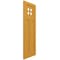 Ekena Millwork True Fit PVC San Antonio Mission Style Fixed Mount Shutters, Turmeric, 12W x 30H, PR TFP001ST12X030TU - alternate 9