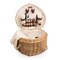Picnic Time Family Of Brands Heart Picnic Basket, Antique White 329-35-190-000-0 - alternate 6