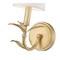 Z-Lite Aslin Gold Leaf 1 Light Wall Sconce 830-1S-GLF - alternate 6