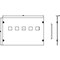 Siemens ALPHA 630 Universal Circuit breaker kit 5x 3VA10-11/100A/160A 3+4-pole 8GK6736-6KK33 - alternate 3