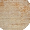 Homeroots 8' Copper And Terra Cotta Round Abstract Washable Indoor Outdoor Area Rug 605580 - alternate 5