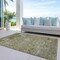 Homeroots 5' X 8' Brown Green And Gray Floral Washable Indoor Outdoor Area Rug 604067 - alternate 6