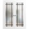 Sartodoors Solid French Double Doors Frosted Glass Planum 2112 White 72x84 (2* 36x84) Solid Core PLANUM2112DD-WS-72 x 84 (2* 36x84)-Butterfly - alternate 1