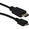 Qvs 4.5 meter High Speed HDMI to Micro-HDMI Cable with Ethernet HDAD-4.5M - alternate 2