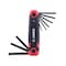 Sunex Sae/Metric/Torx 25 Piece Folding Hex Key Set, 1.5Mm-8Mm, 5/64 In.-1/4 In., T9-T40 98525F - alternate 1