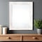 Homeroots 24" x 36" White Solid Wood Hanging Picture Frame 380264 - alternate 3