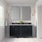 James Martin Vanities Brittany 60'' D Vanity, Black Onyx w/ Victorian Sil Silestone Top w/FreePower Wireless Charger 650-V60D-BKO-FVSL - alternate 7