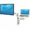 Eaton Tripp Lite Series Full-Motion Desktop Clamp for Laptop and 17" to 32" Monitor, Aluminum, TAA DDR1732NBMTAA - alternate 8
