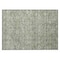 Homeroots 2' X 3' Cream and Tan Floral Washable Non Skid Indoor Outdoor Area Rug 564320 - alternate 7