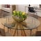 Fab Glass And Mirror 42in in Round Glass Table Top 3/4in Thick Tempered Beveled Edge by, Wall Mirror, Safety Backing T-42RD19MMBETE - alternate 4
