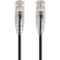 Monoprice Slim Cat6 Utp Network Cable, 3 ft.Black 13527 - alternate 1