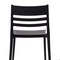 Flash Furniture Bridgeport Indoor-Outdoor Stacking Patio Chair w/Slatted Backrest, All-Weather Resin Chair, Black DHF-317-APP-BLK-GG - alternate 10