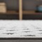 Jonathan Y Rabat High-Low Pile Mini-Diamond Trellis White/Black 4 ft. x 6 ft. Indoor/Outdoor Area Rug SBH101B-4 - alternate 4