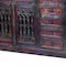 Homeroots 90in Brown Solid Wood Nine Drawer Buffet Table with Four Doors 488677 - alternate 3