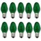 Ilc Replacement Incandescent Bulb, 7W, 120V, C7, E12 Candelabra Screw, 10PK LIGHT BULB / LAMP 7C7/CG 120V - alternate 1