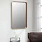 Homeroots 30" Gold Metal Accent Mirror 632349 - alternate 5