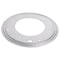 Prosource Lazy Susan Turntable Ball Bearing, 1000 lb, 12 in Dia, Steel Shelf, Silver, Zinc JC-L03-PS - alternate 1
