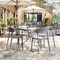 Flash Furniture Dover Stacking Patio Chairs w/Curved Backrests, All-Weather Resin Chairs in Gray, 2PK 2-DHF-340-APP-GRY-GG - alternate 6