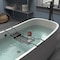 Gatco Modern Bath Tub Caddy, Adjustable, Matte Black 1418MX - alternate 3