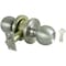 Prosource Knob Set, 2 Grade, Stainless Steel, Stainless Steel, SC1 Keyway, Different Key, Commercial C368BV-PS - alternate 1